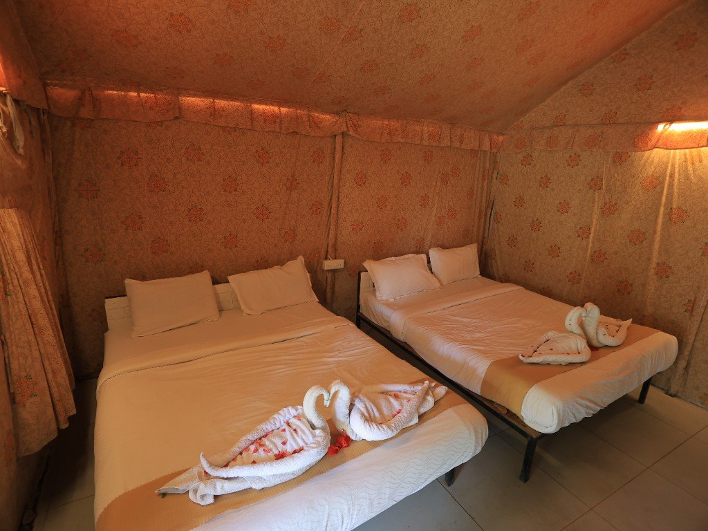 Premium Quad Sharing Swiss Tent